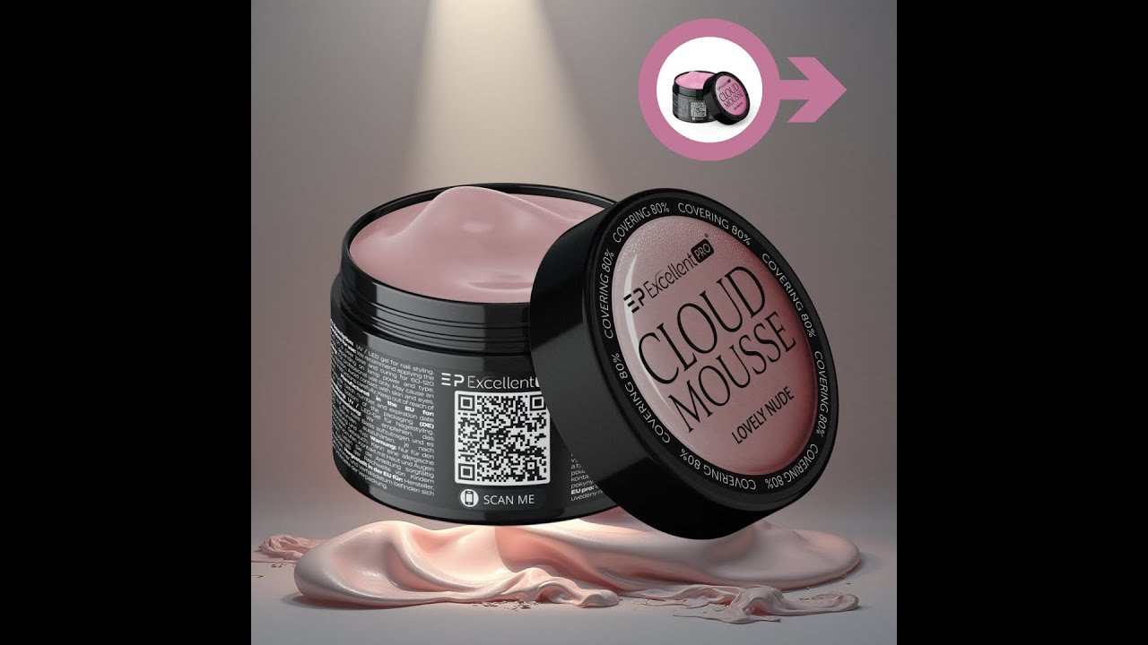 Puszysta konsystencja - Twardy efekt - Cloud Mousse od #excellentpro  #fitzshop #nails