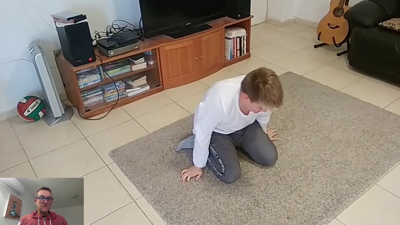 #swimming #israel  סגנון חזה: תרגילי ברכיים על הרצפה