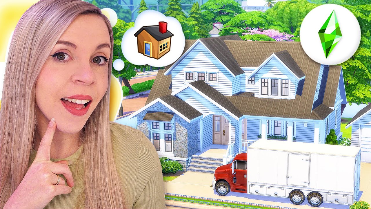 Mes sims déménagent dans cette maison moderne ! 🏠 - SIMS 4