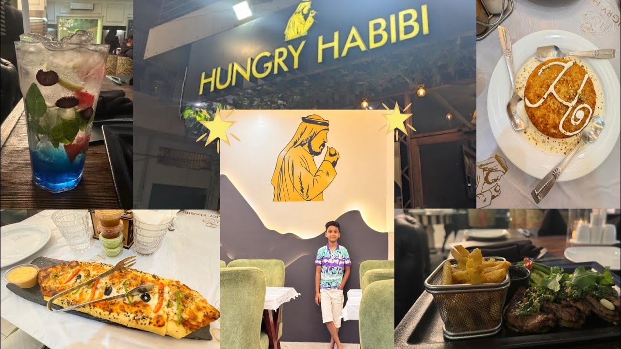 Hungry Habibi Restaurant | Hungry Habibi Turkish Food  @azeevlogs