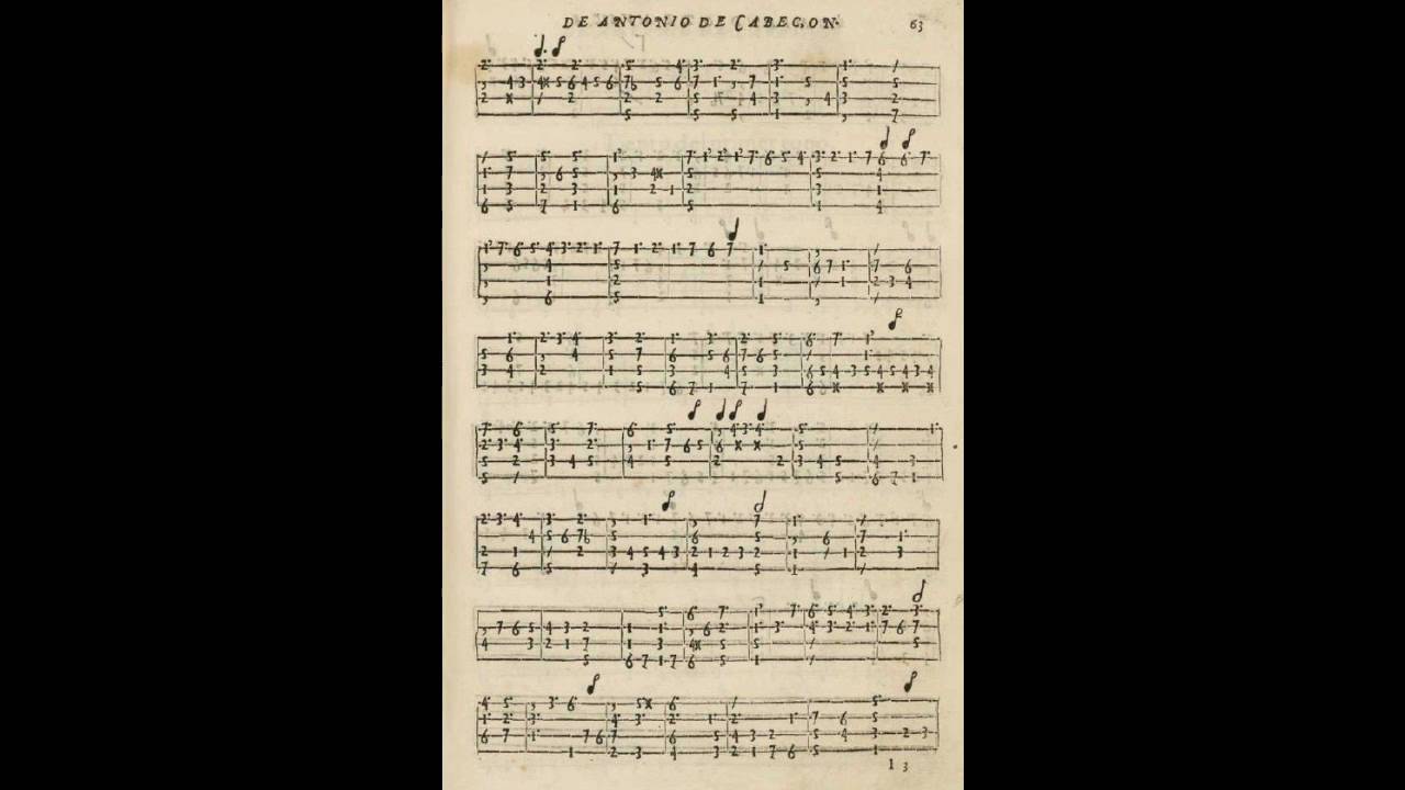 A. Cabezon Tiento;  Robert Hill; harpsichord  (1976)