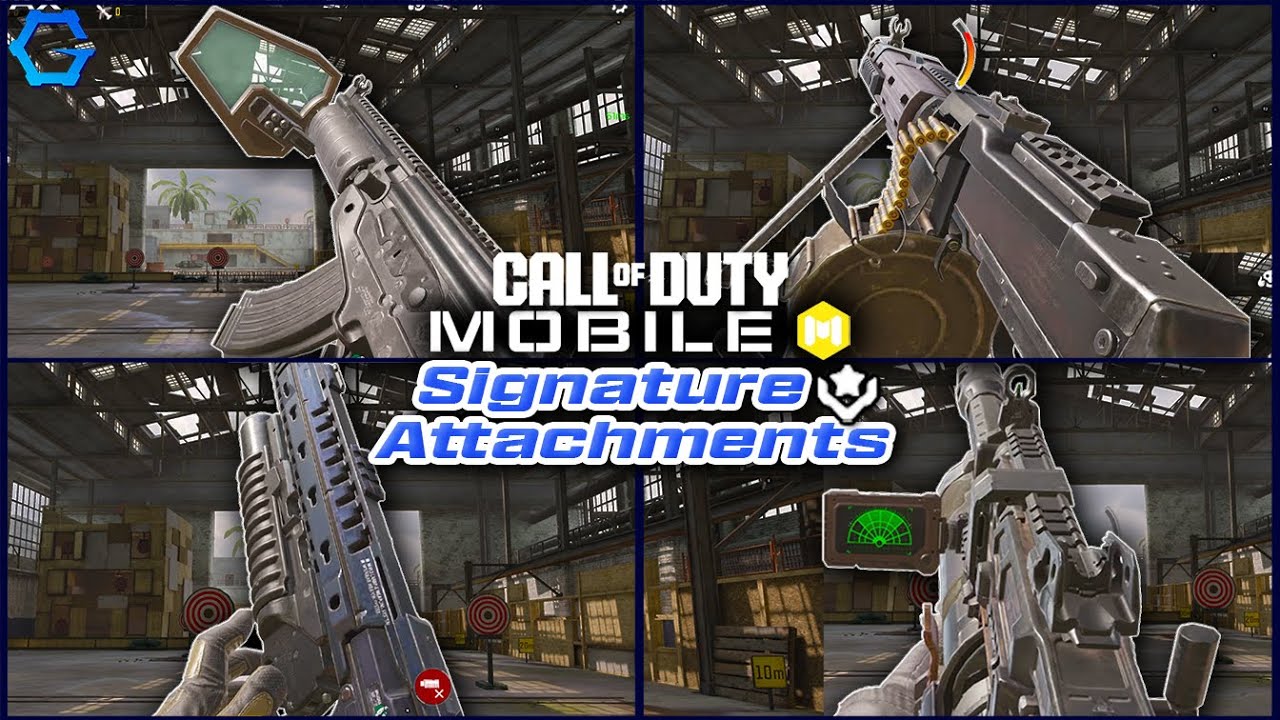 The Signature Attachments of Call of Duty Mobile!