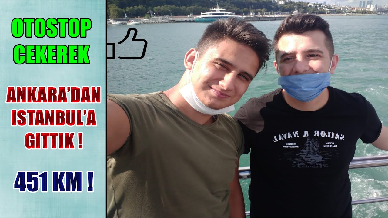 BEŞ PARASIZ ANKARA'DAN İSTANBUL'A OTOSTOPLA GİTTİK !! (TAM TAMINA +450 KM !!)
