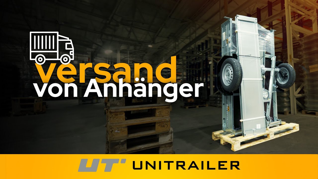 WIE VERSENDEN WIR TRAILER? #anhänger #verpackung #transport
