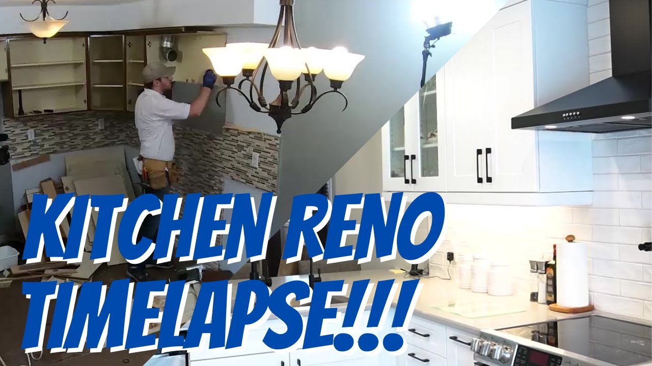 EPIC KITCHEN RENO TIMELAPSE!