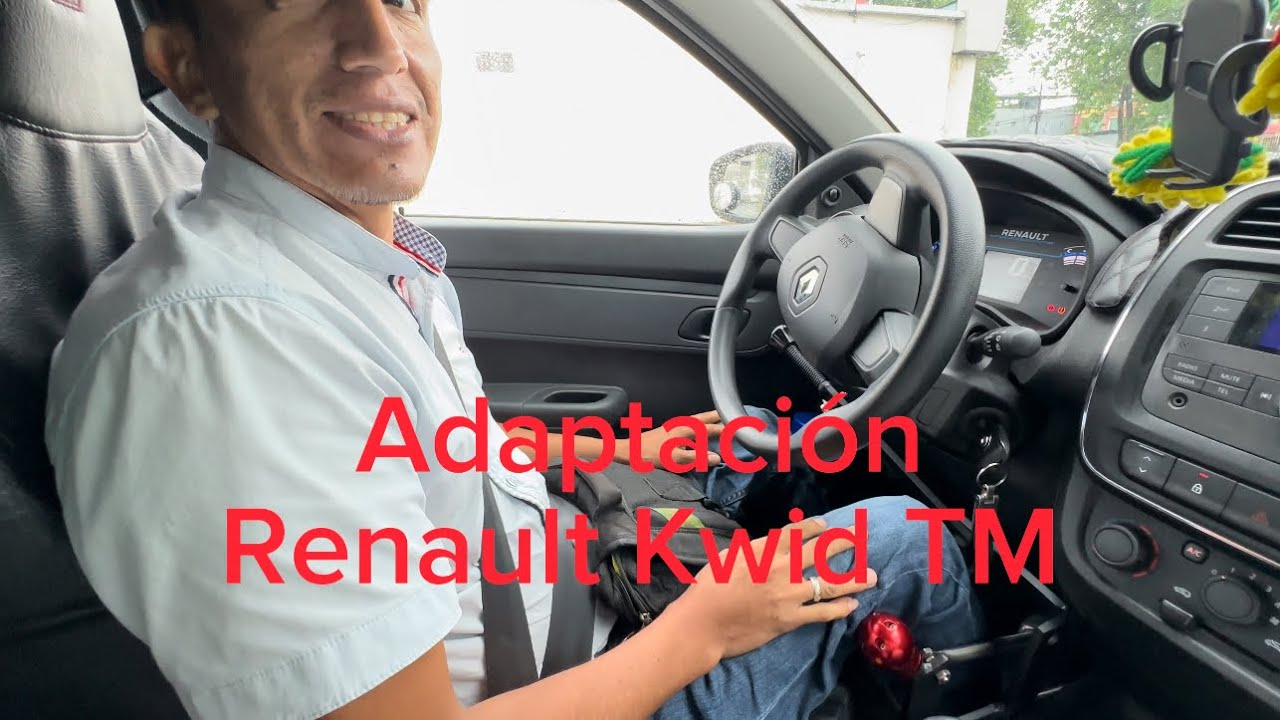 Adaptación de vehículo para personas con discapacidad: Renault kwid