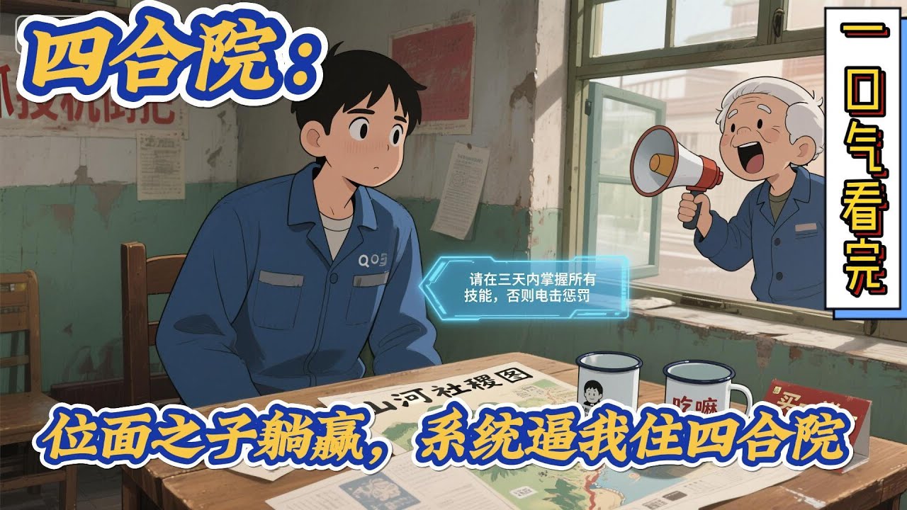 🔥完结！💥独家！《四合院：位面之子躺赢，系统逼我住四合院》李破，融合完记忆发现原主的人生经历简直就是位面之子，凭着这份底蕴大概是可以在这个时代躺赢了。#穿越#有声漫画#无敌#四合院 #电视剧