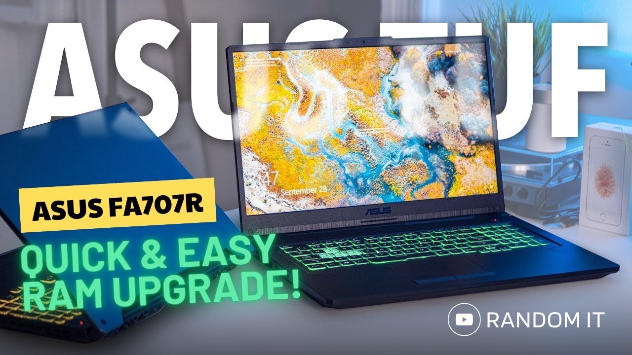 Upgrade Your ASUS TUF A17 RAM in Minutes - A Quick & Easy Step by Step Guide! | ASUS FA707R