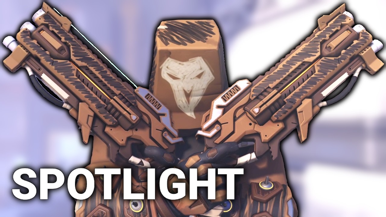 Cardboard Reaper Skin Spotlight | Overwatch