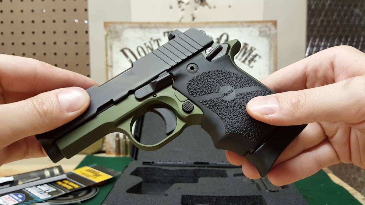 Sig P938 Army Green