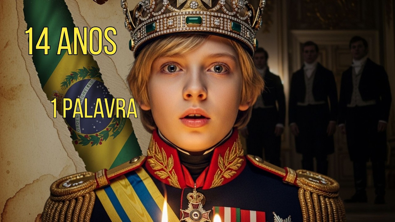 Aos 14 Anos Ele Falou UMA Palavra e Mudou o Destino do Brasil Para Sempre | História de Dom Pedro II