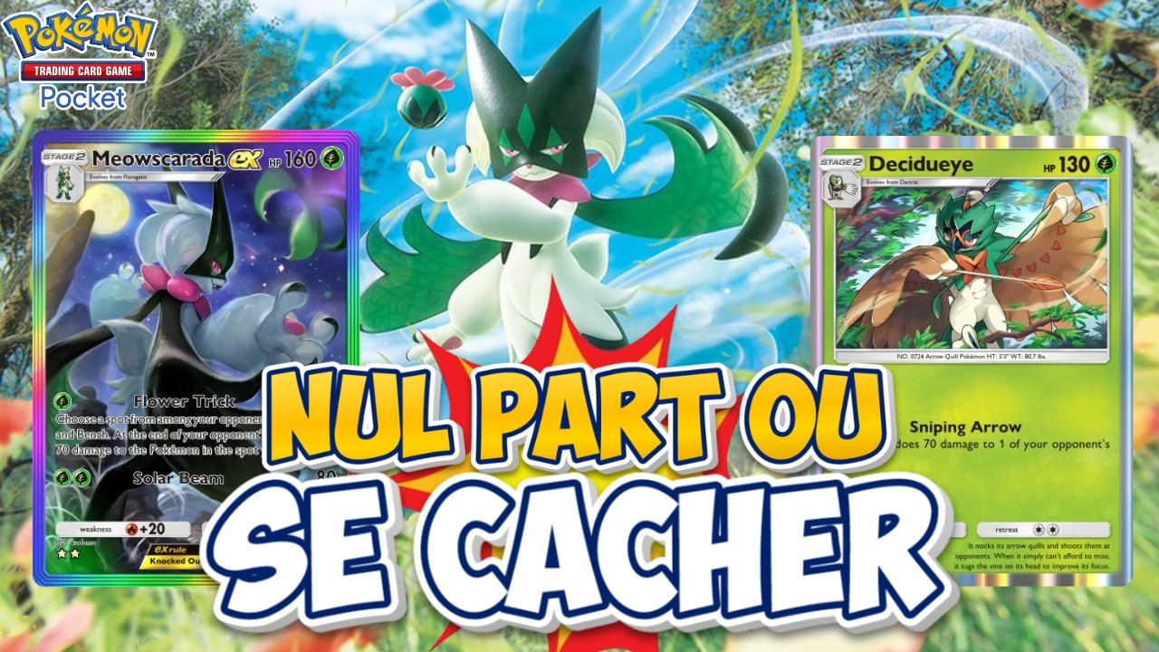 MIASCARADE A LA MECHANIQUE LA PLUS CHEATE DU JEU | Deck Pokemon TCG Pocket