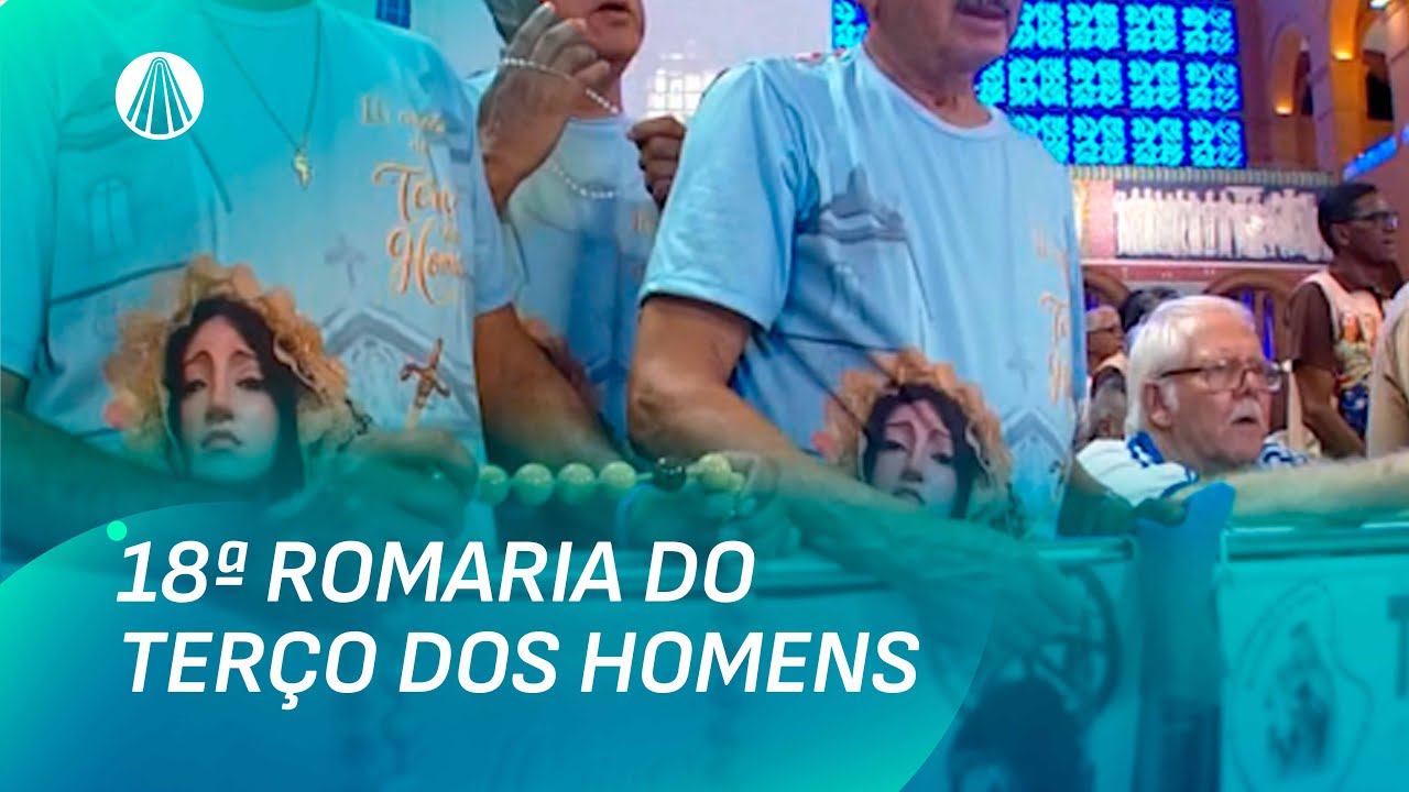 Mais de 100 mil homens compareceram na 18ª Romaria dos Homens | TJ Aparecida