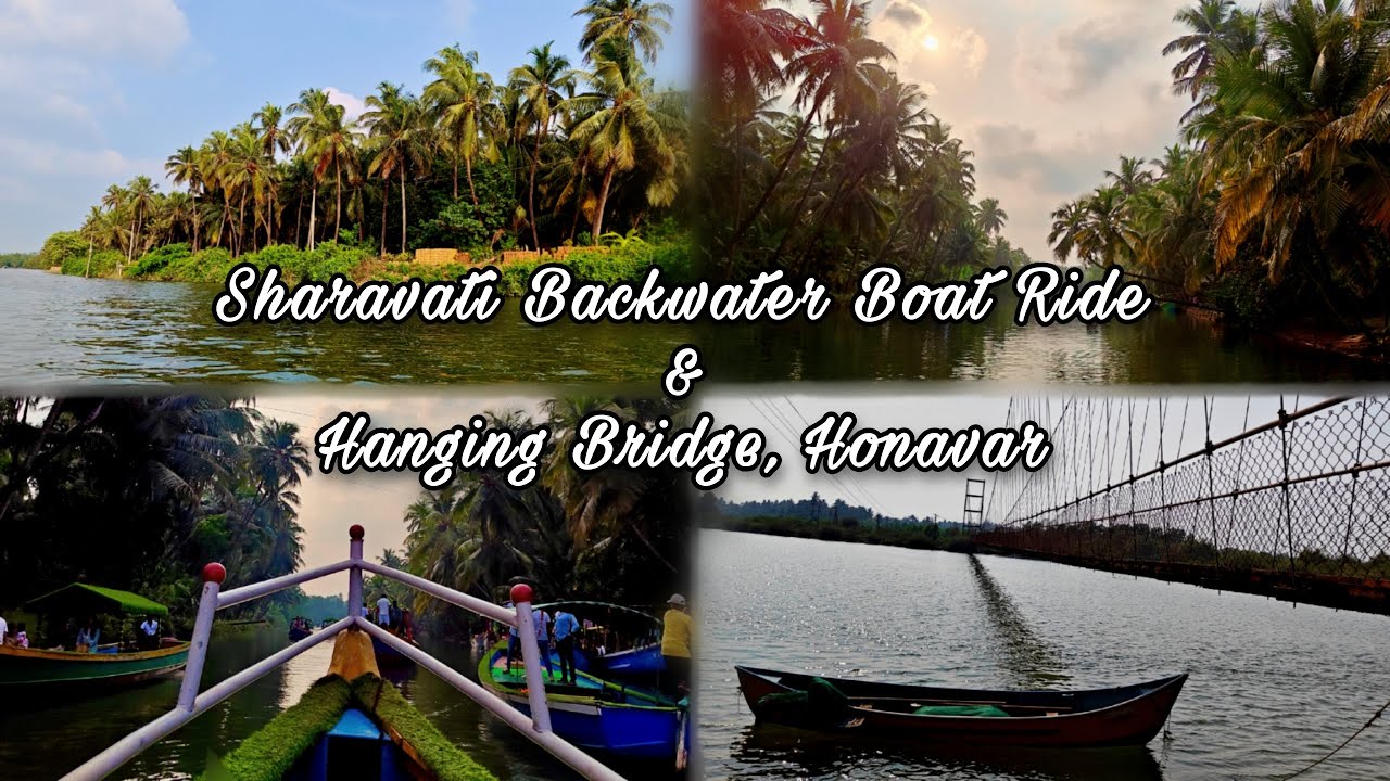 Sharavati Backwater Boat Ride | Pavinakurva Hanging Bridge, Honnavar | EP-03 | #boatrides #honnavar