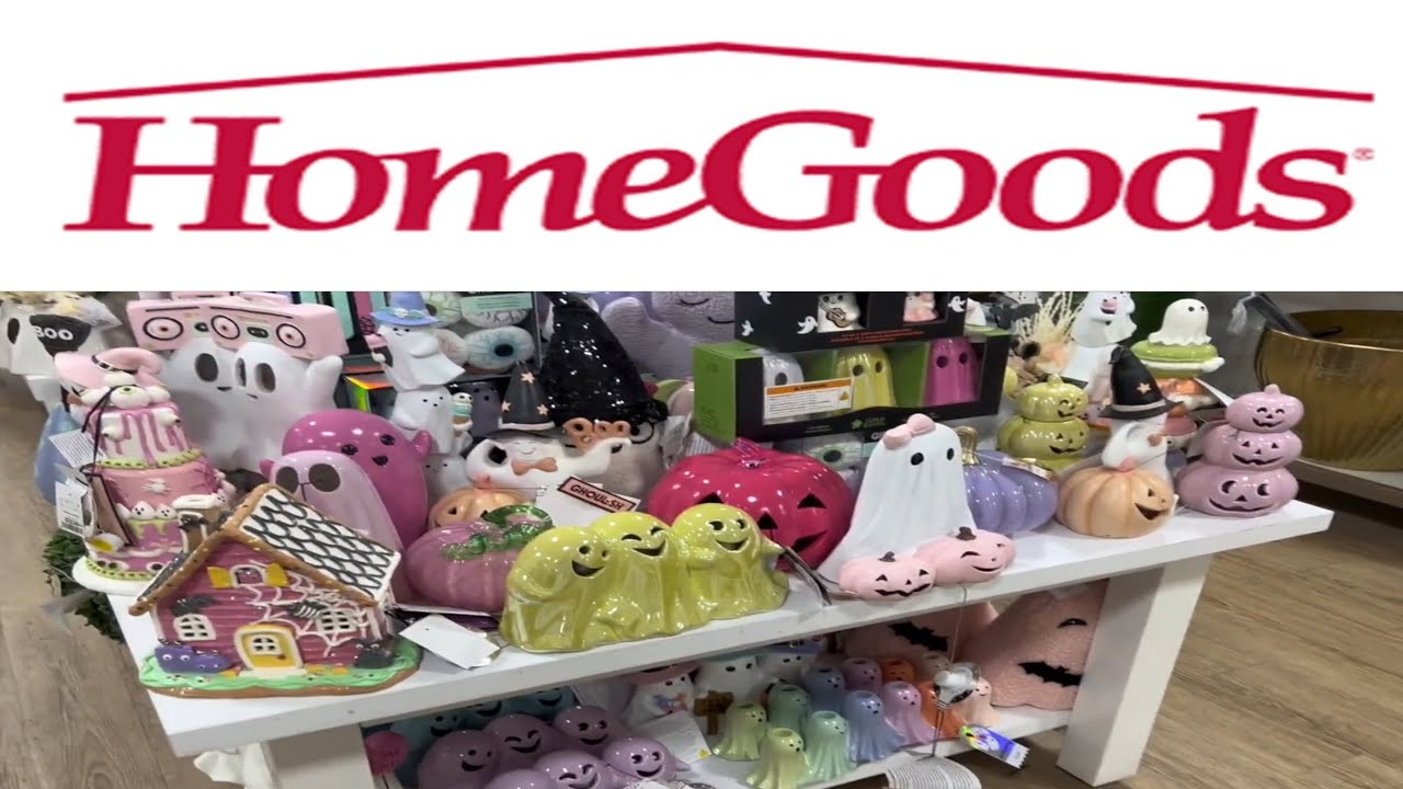 Decoración de Halloween 2025! HomeGoods