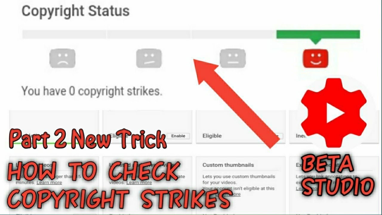 How To Check Copyright Claim | How To Check Copyright Strikes On Mobile 2020 New Trick  |  PART 2