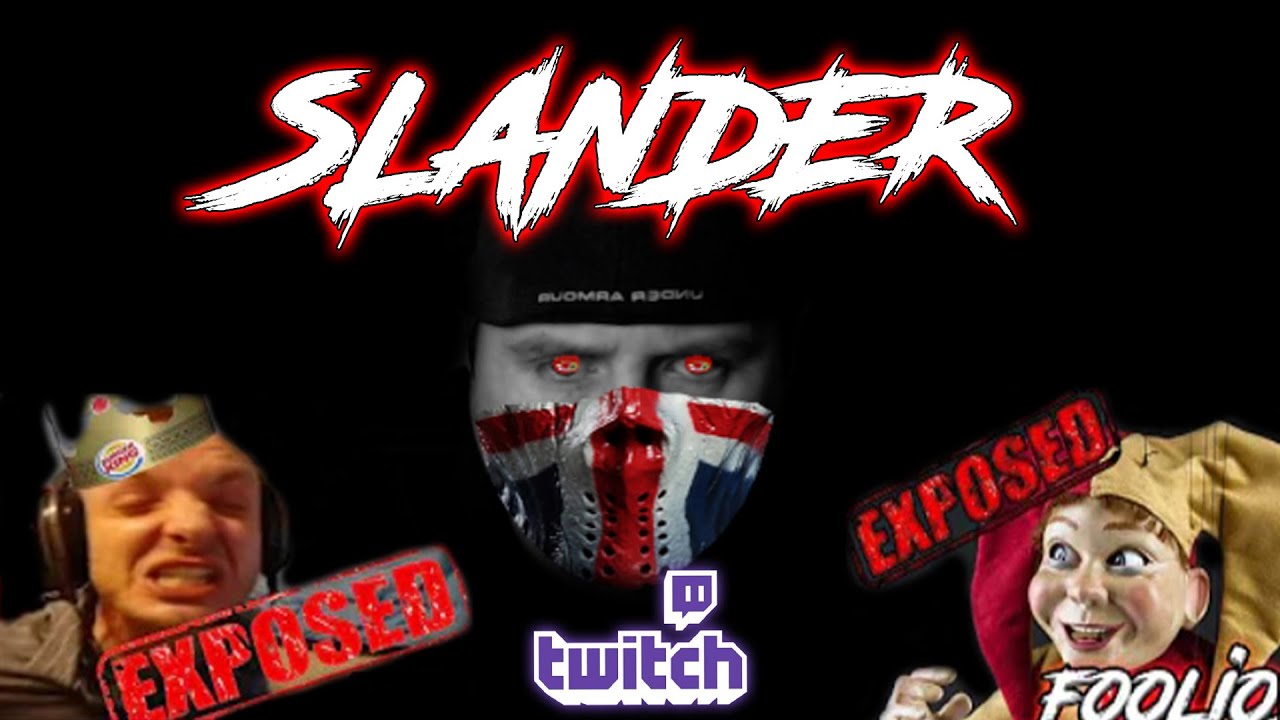 SLANDER on TWITCH getting called a PEDOPHILE...