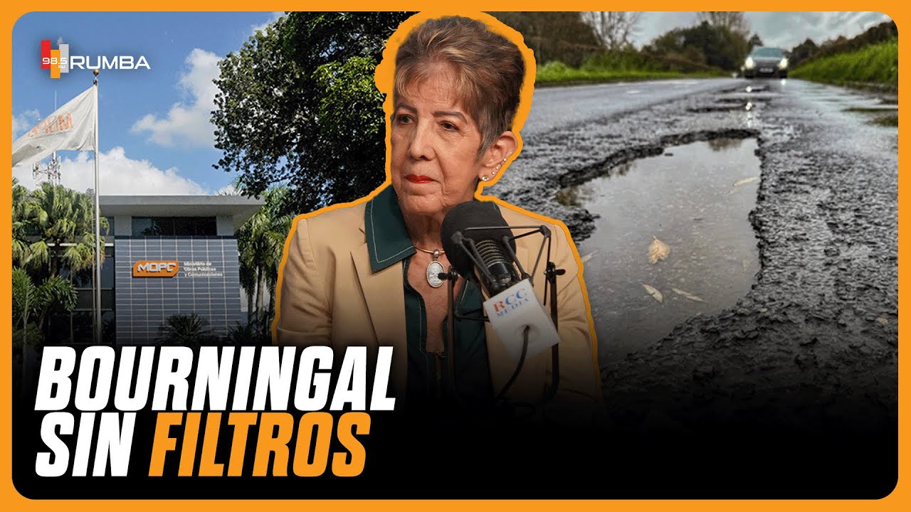 Senadora Bournigal: Critica falta de comunicación de Ministros y Obras Públicas.