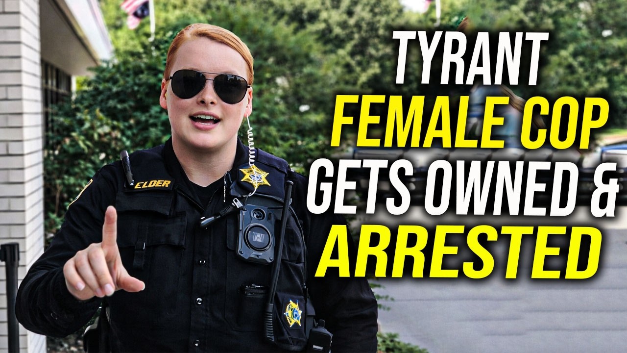 Female Officer And Rogue Partner Learn The Hard Way! Walk of Shame & ID Refusal 1st Amendment Audit