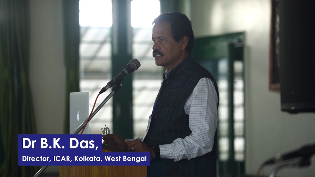 Keynote Speech: Inland fisheries in India by Dr B.K. Das, Director, ICAR- CIFRI