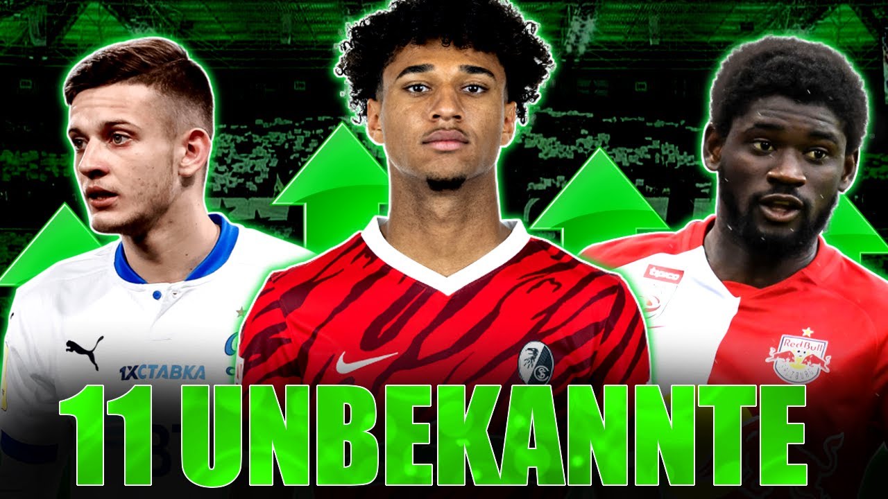 11 UNBEKANNTE MEGATALENTE🤩🙌🏻 | FIFA 22 Karrieremodus