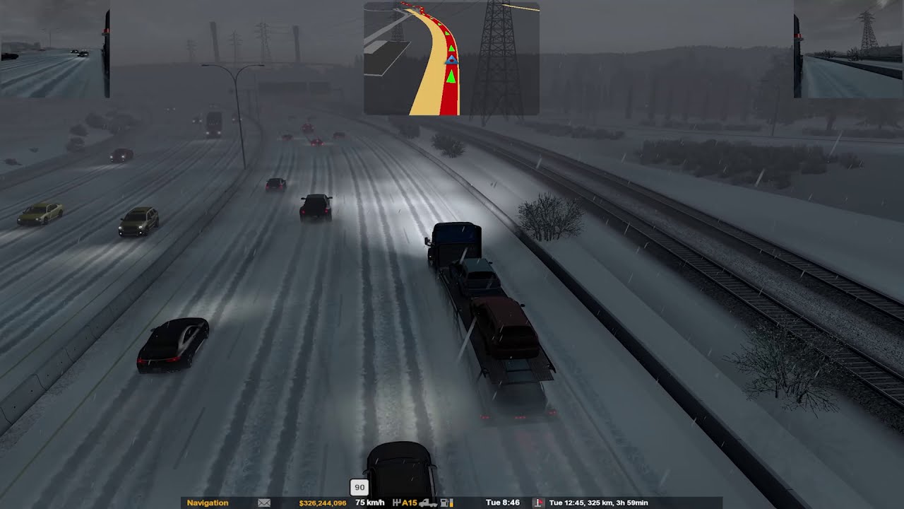 ATS1.39 - Promods Canada - Winter with snow