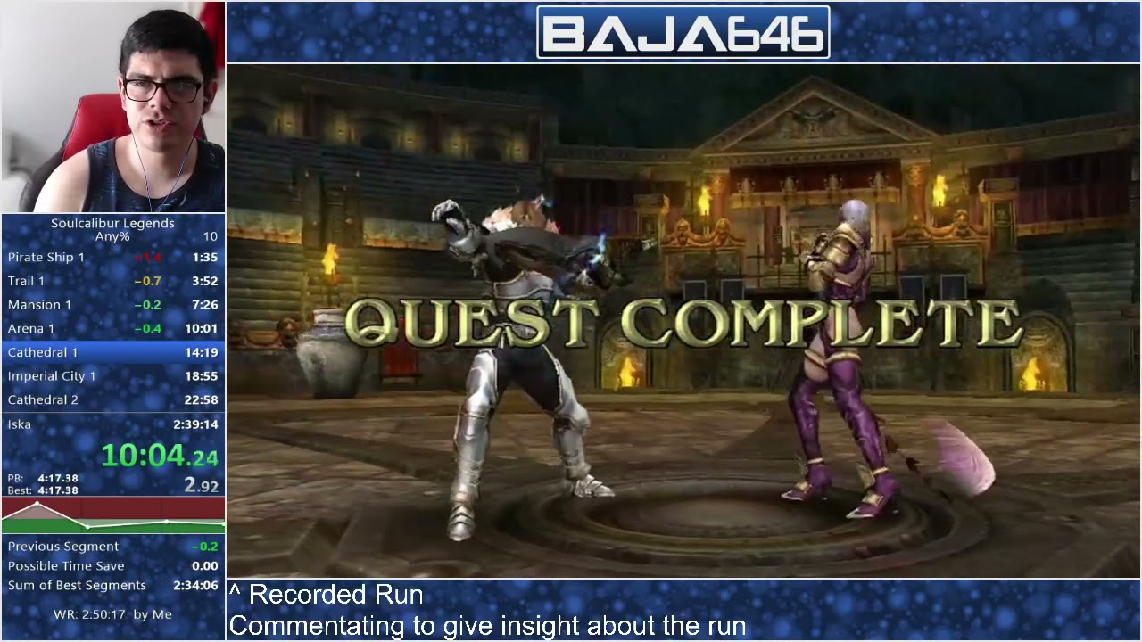 Soulcalibur Legends - Any% Speedrun WR (2h 39m 13s)