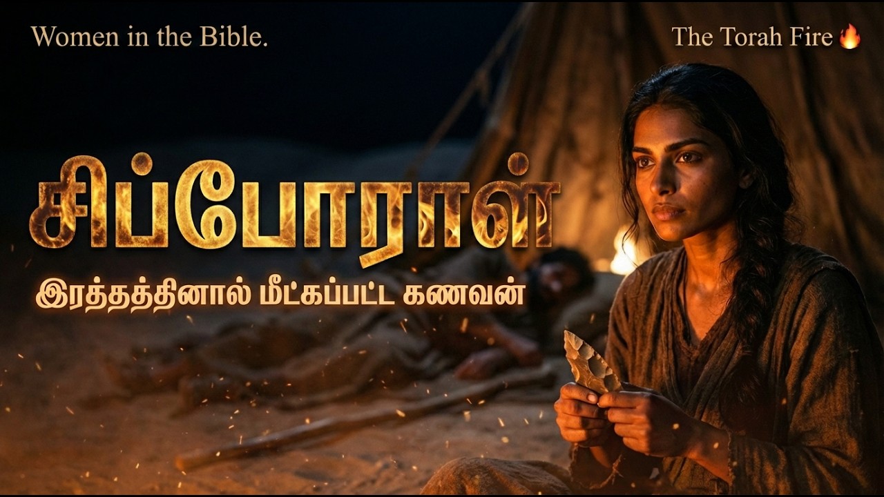 சிப்போராள் | மோசே இறக்கப் போன இரவு | Bridegroom of Blood | Tamil Bible Story
