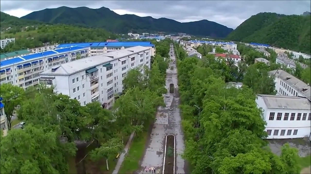 Дальнегорск   полет по бульвару Осипенко