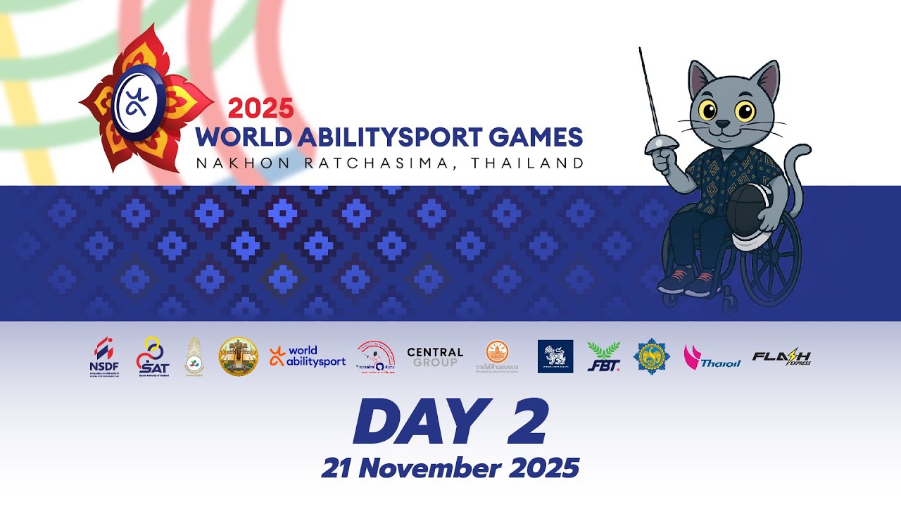 2025 World Abilitysport Games | Para Fencing | Men's sabre, women's epee