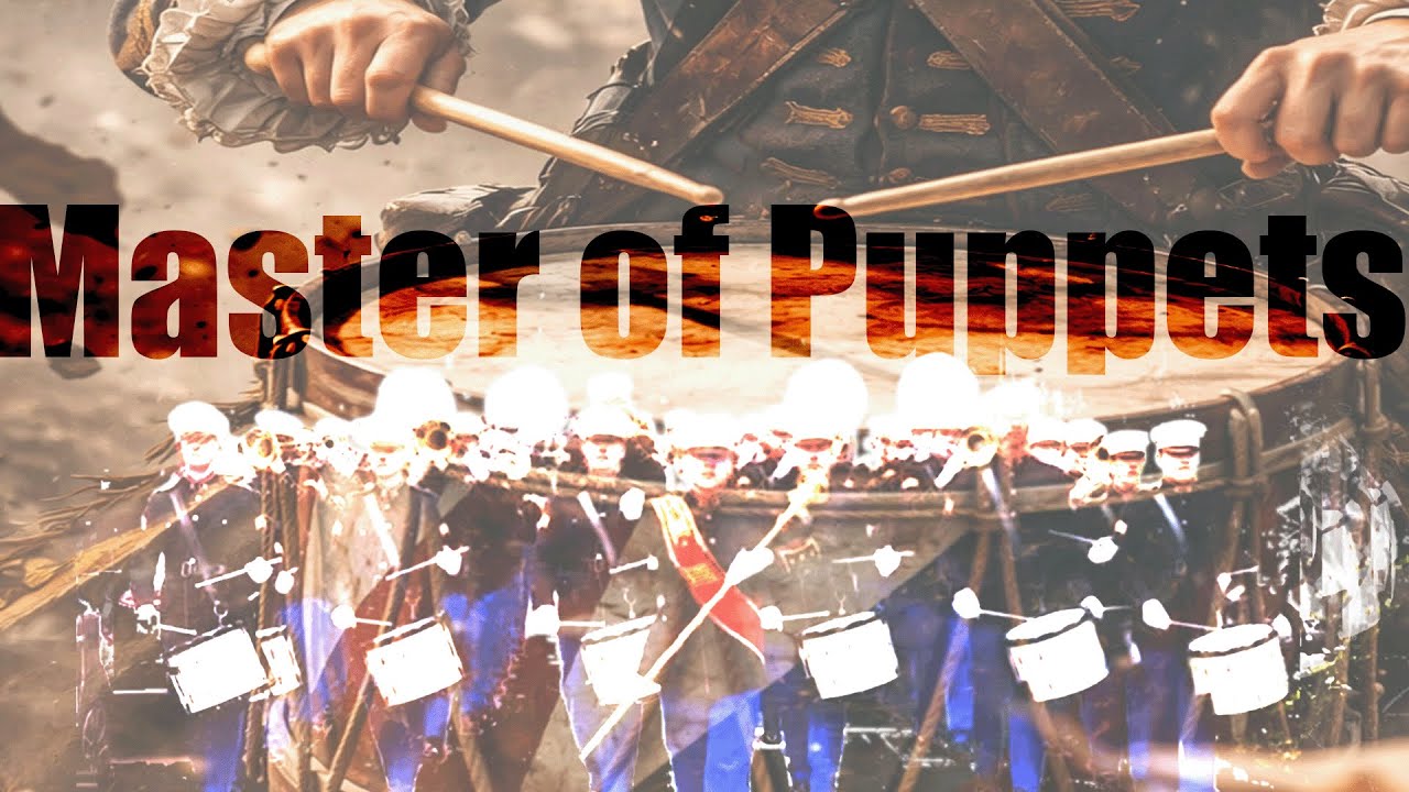 Master of Puppets⎮ K&G Leiden ⎮Marching Band⎮ Multicam
