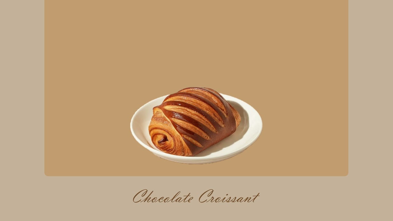 Calm Focus Music 🥐 Chocolate Croissant | Clean Instrumental for Study and Work