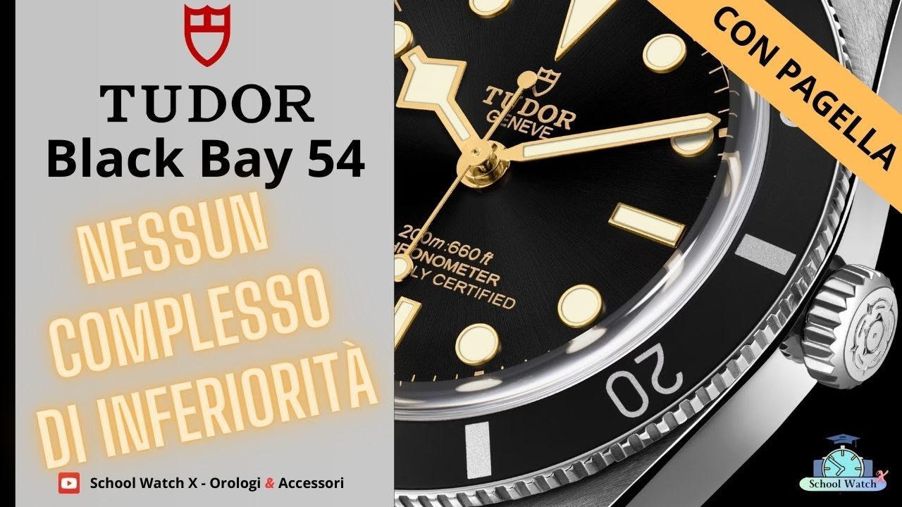 Tudor Black Bay 54 Nessun complesso di inferiorità