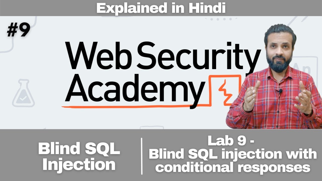 What is Blind SQL Injection? | Conditional Responses | How To Fetch Admin's Password?