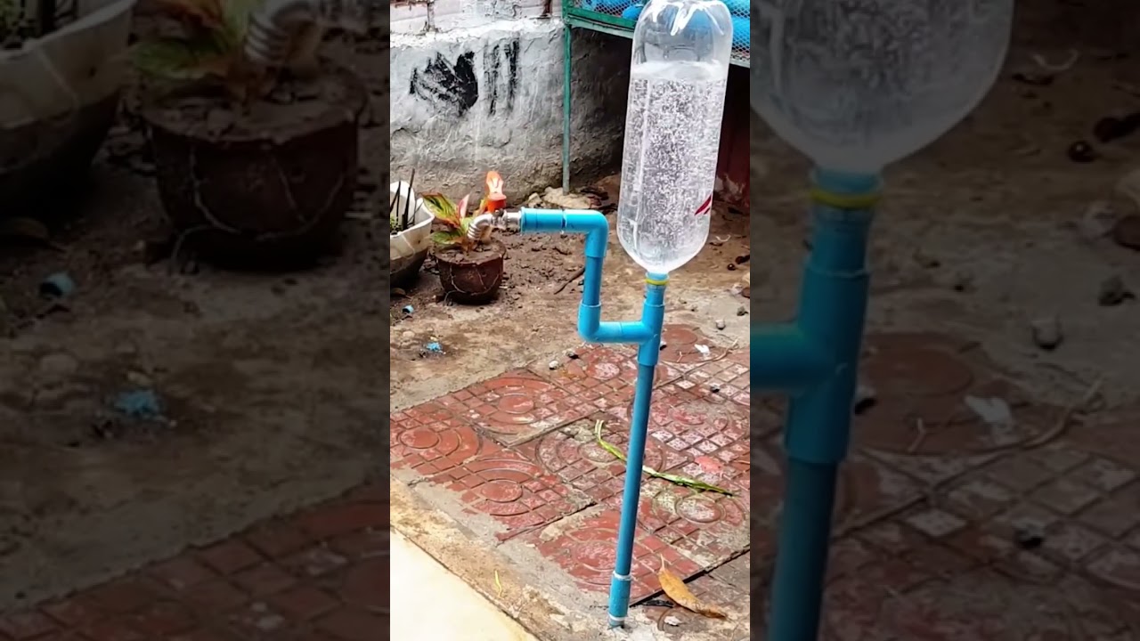 He fix PVC pipe low water pressure #shorts