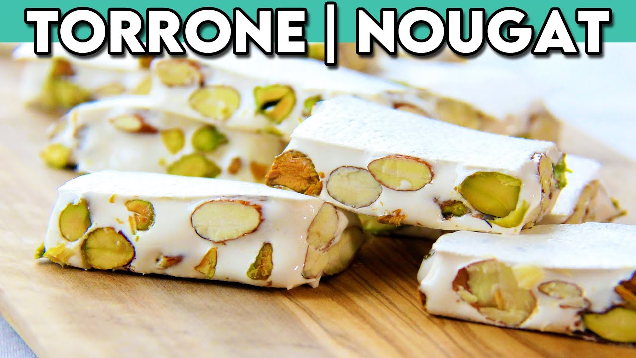 Italian TORRONE Soft Nougat Recipe | Perfect for the Holidays!
