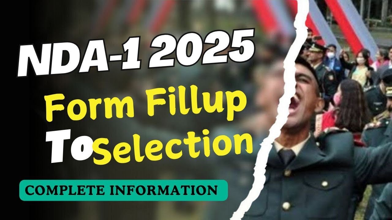 NDA Selection Process 2025 - Complete Information | NDA क्या है ? | Syllabus, Written exam,Interview