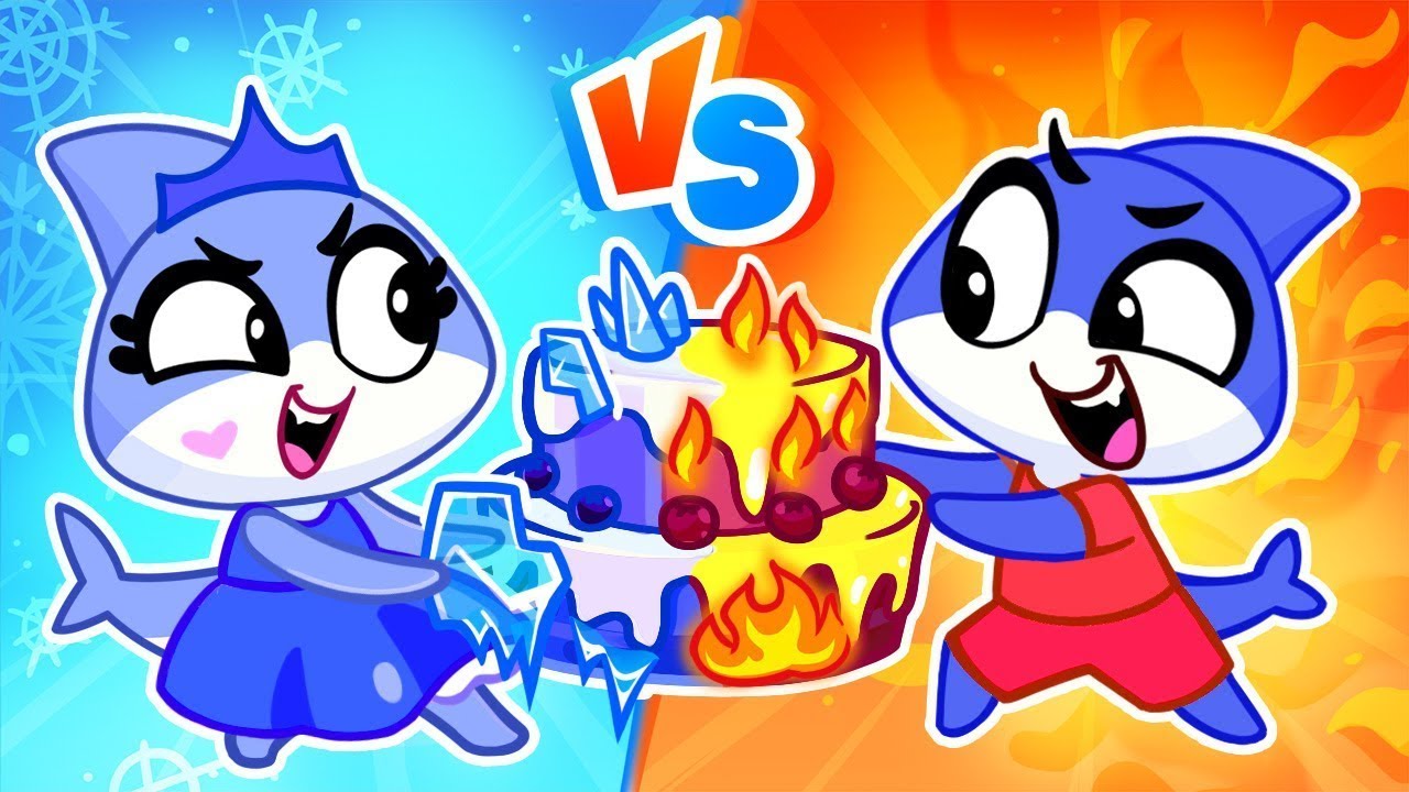 Hot and Cold 🔥 Fire and Ice ❄️ What Is The Opposite? | Educational Kids Cartoons & Nursery Rhymes