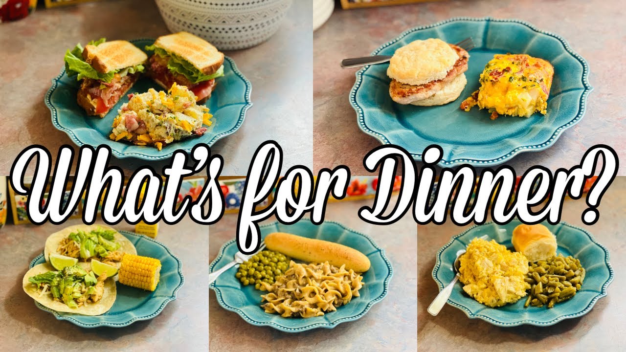 What’s for Dinner | EASY Budget Friendly Family Meal Ideas | April 2023