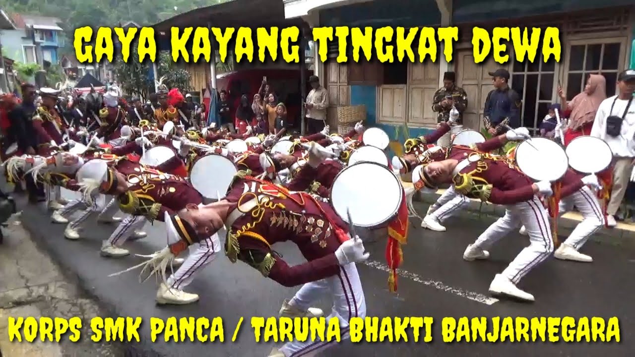 drumband SMK PANCA BHAKTI, KORPS TARUNA BHAKTI BANJARNEGARA || karnaval Desa Wonosroyo