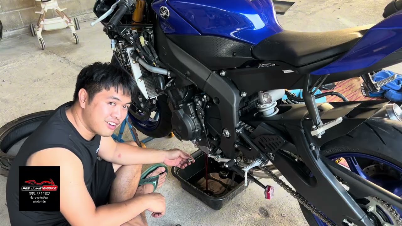 🎥 เซอร์วิส Yamaha YZF-R6  ปี2019 วิ่ง 11,000 กิโล / EP.600 By PeeJune BIGBIKE Phayao🔥