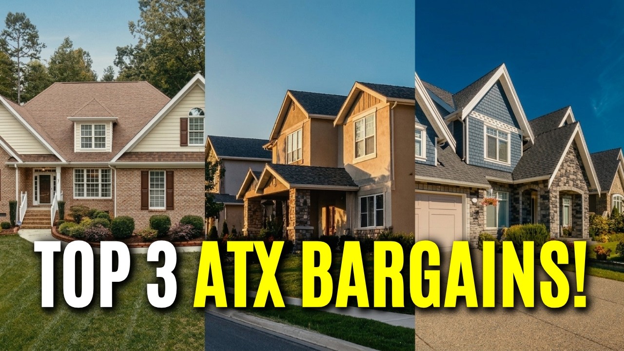 3 BARGAIN AUSTIN Towns Buyers Are Moving to NOW!