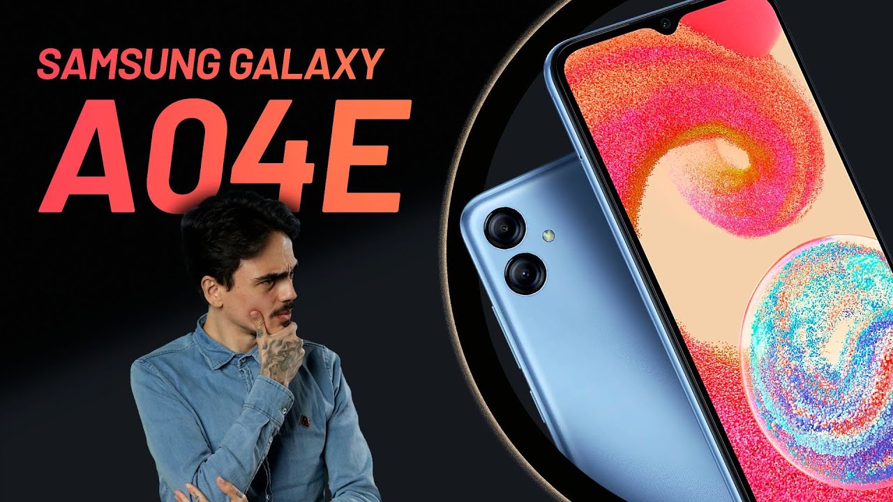 Galaxy A04e, será que o básico e barato da Samsung também é bom?