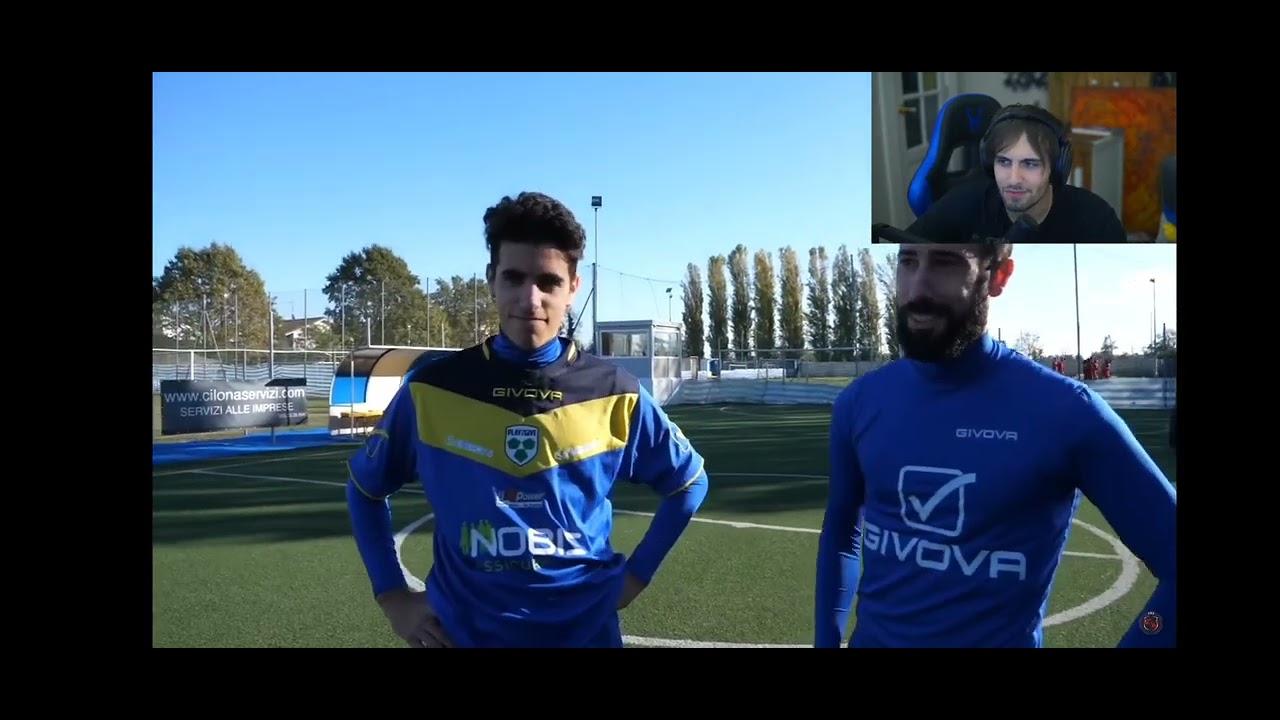 BLUR REAGISCE A GOAL ASSURDO DI ROVESCIATA IN TERZA CATEGORIA ⚽🔥