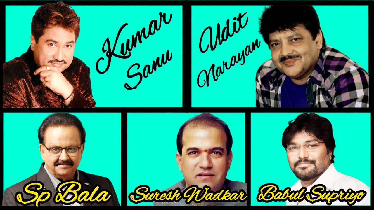 Pardesi Pardesi Jana Nahi - Kumar Sanu Vs Udit Narayan Vs Sp Bala Vs Suresh Wadkar Vs Babul Supriyo