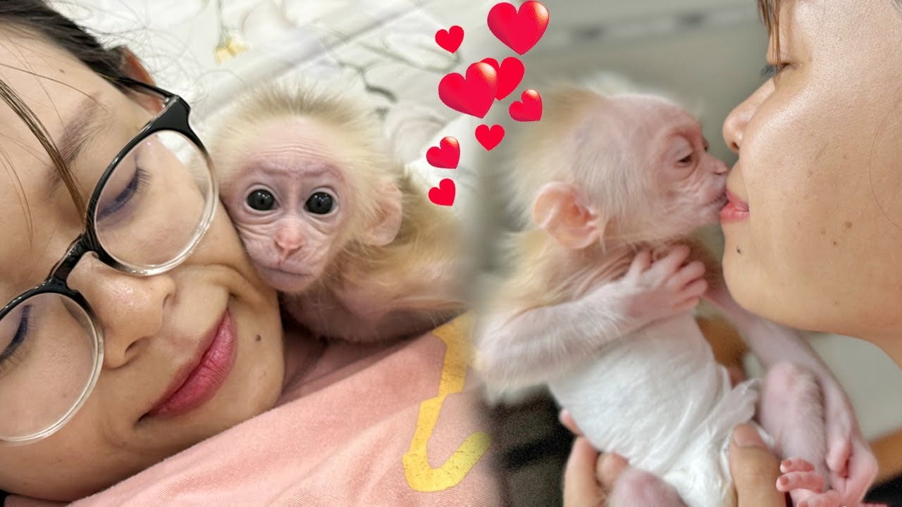 P5. Sweet moment! Lucky was touched and expressed love for mother