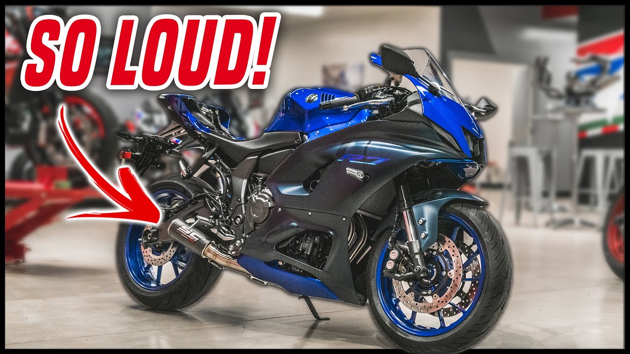 Установка и звуковой тест выхлопной системы Yamaha R7 SC Project CR-T | ЭКСКЛЮЗИВ!