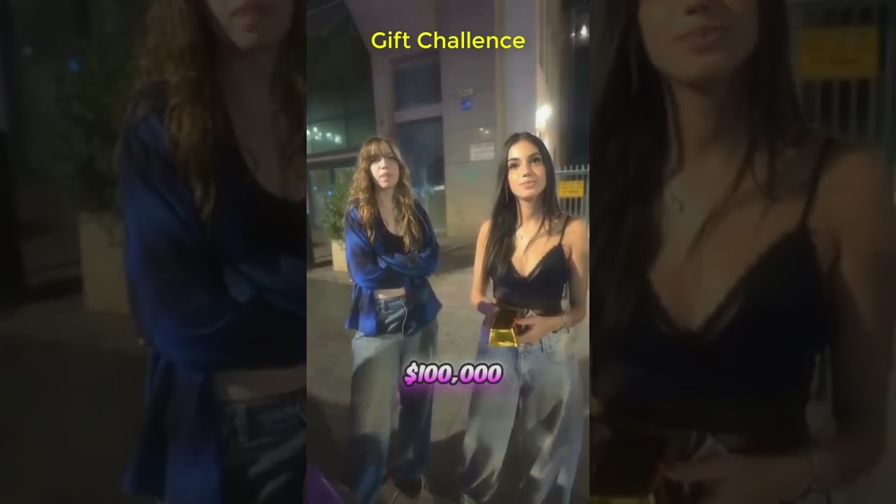Gift Challence you can win #goldbar  #iphone #100000dollers #prize #giftmoney #eidansanker #games