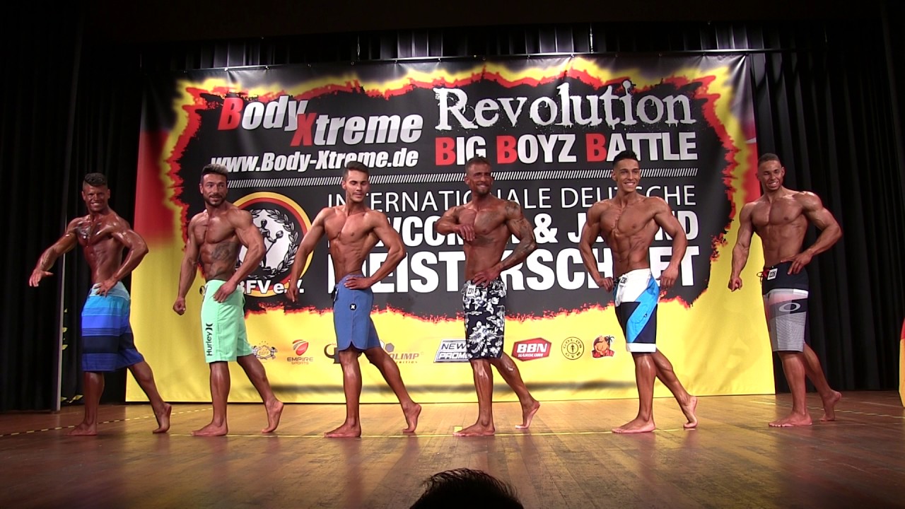 Deutsche Newcomer Meisterschaft 2017 - Finale Mens Physique 2 -180cm