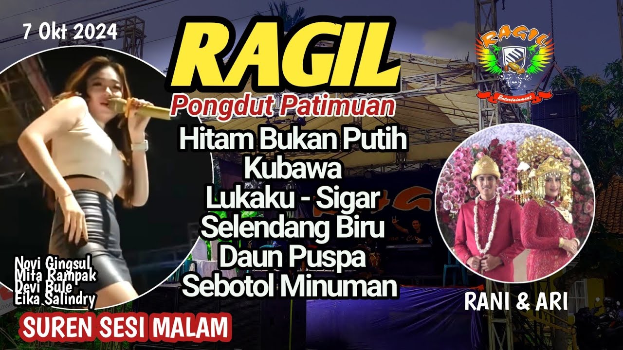 HITAM BUKAN PUTIH - PONGDUT KENANGAN  - RAGIL PONGDUT